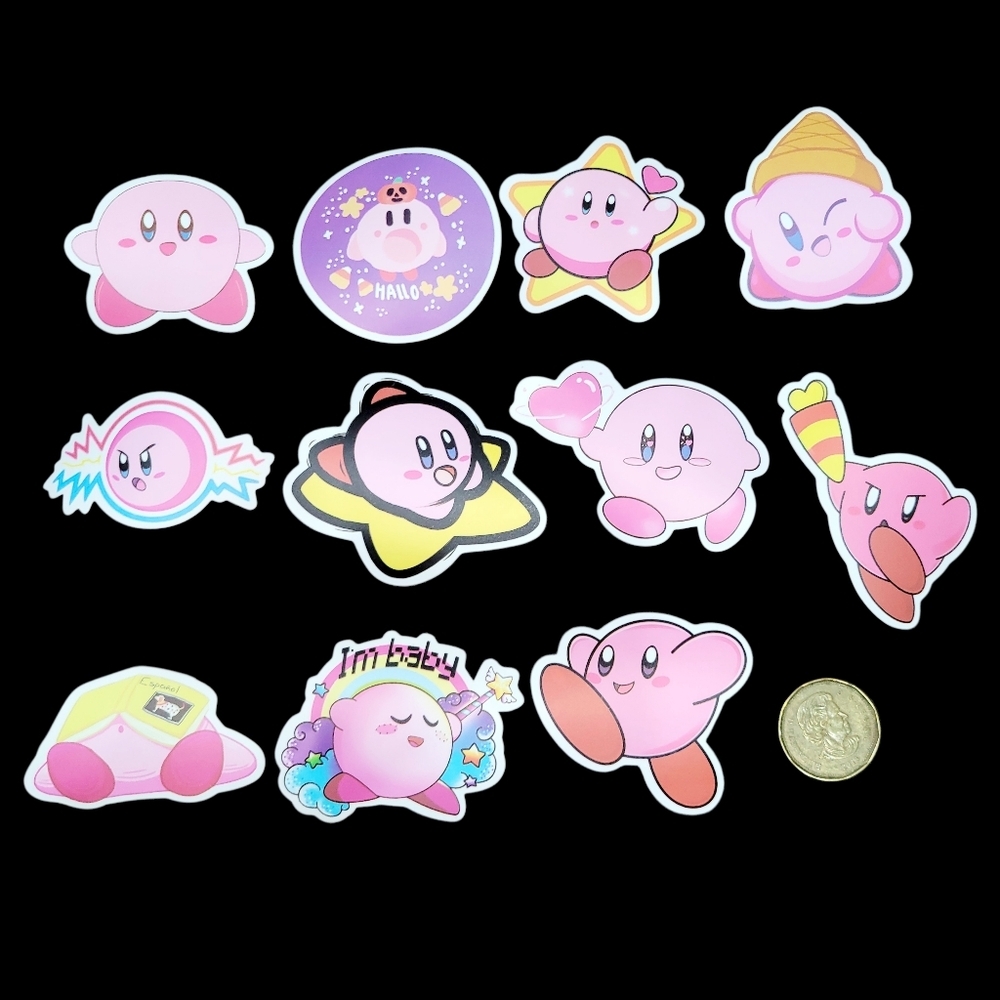 3/$20 10pcs Brand New Waterproof Curby Stickers #1